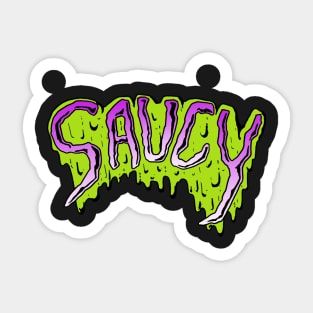 SAUCY II Sticker